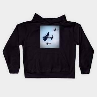 Battle Of Britain Memorial Flight - Sunderland Airshow 2017 Kids Hoodie